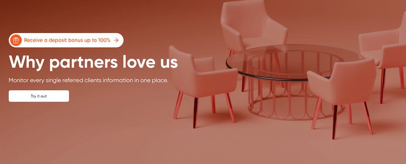 MOTFX Partner Program: Earn Up to $17.50 per Client Lot Traded